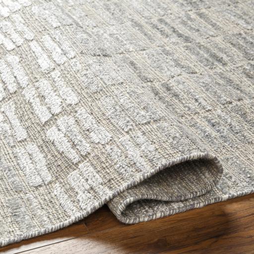 Surya Amina AMA-2300 Gray Light Beige 6' x 9' Rug