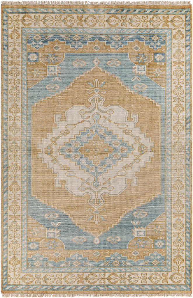 Surya Anadolu AAU-2308 Blue Camel 10' x 14' Rug