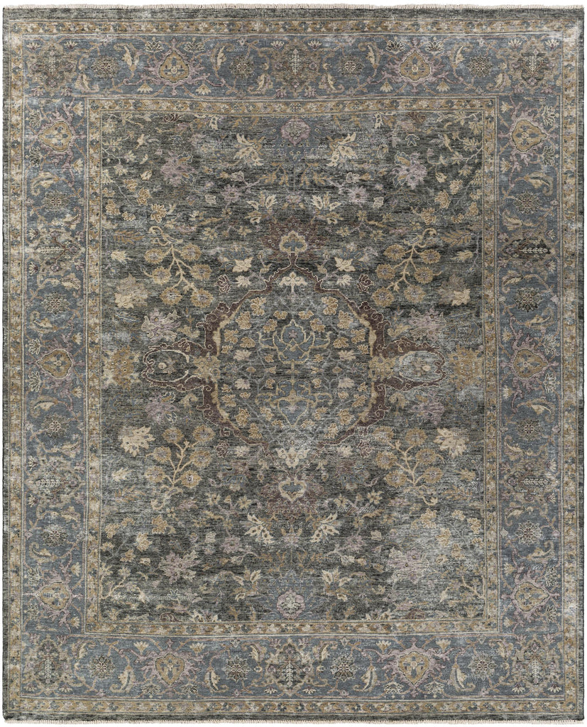 Surya Anatolia ANY-2303 Black Mauve 2' x 3' Rug