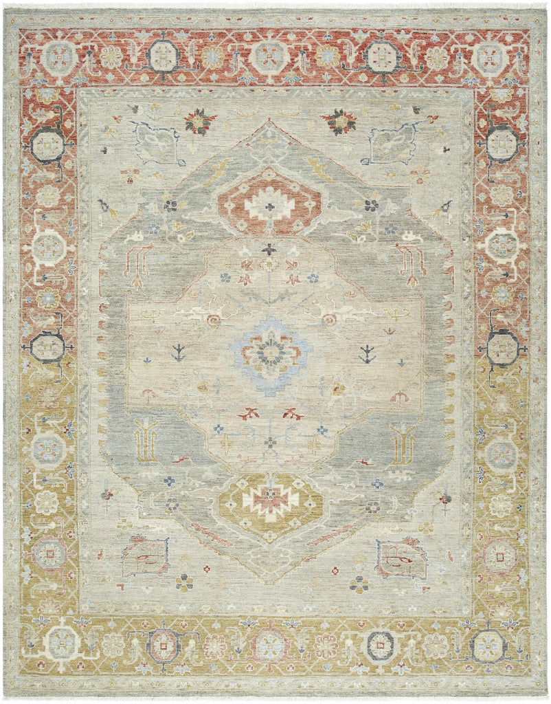 Surya Anatolia ANY-2309 Burgundy Camel 2' x 3' Rug