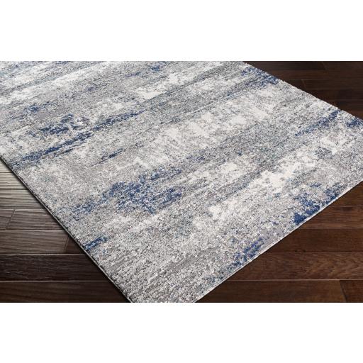 Surya Andorra ARD-2301 Aqua Charcoal 2' x 2'11" Rug