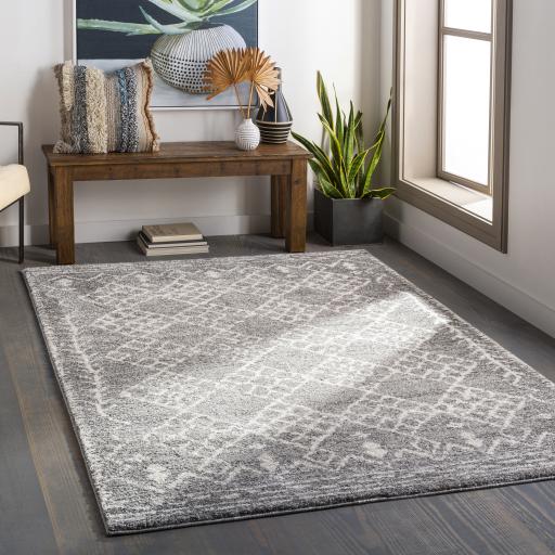 Surya Andorra ARD-2308 Beige Charcoal 2' x 2'11" Rug