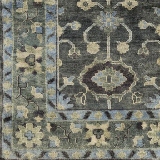 Surya Antique ATQ-1008 Charcoal Dark Green 12' x 15' Rug