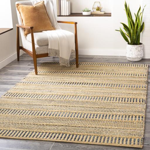 Surya Aria IAA-1000 Beige Dark Blue 10' x 14' Rug