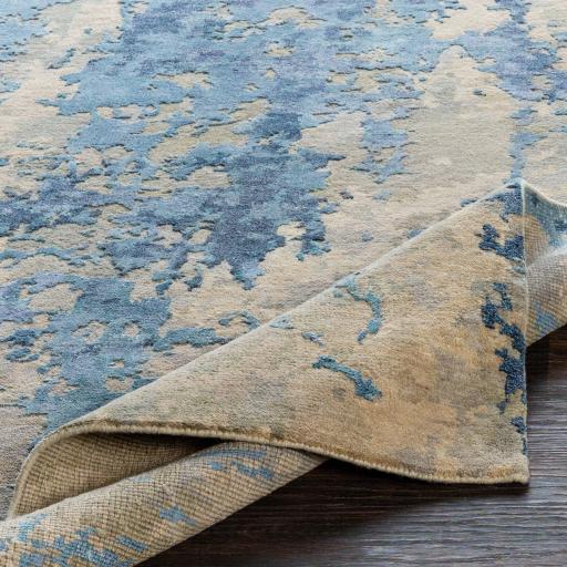 Surya Arte RTE-2302 Beige Denim 6' x 9' Rug