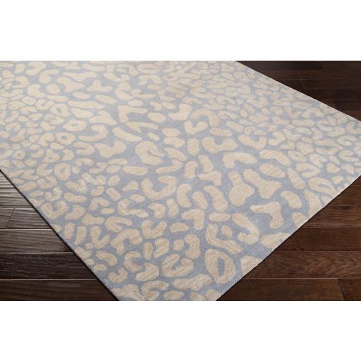 Surya Athena ATH-5001 Slate Taupe 6' Square Rug