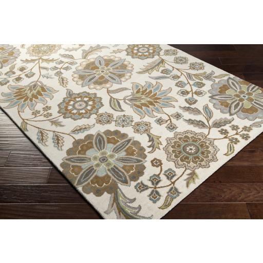 Surya Athena ATH-5063 Brown Denim 4' Square Rug