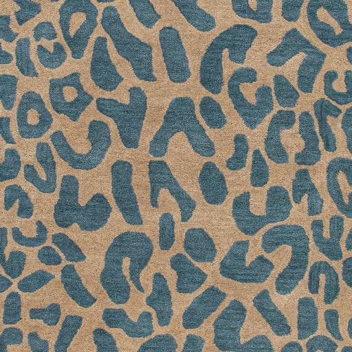 Surya Athena ATH-5120 Deep Teal Light Brown 4' x 6' Rug