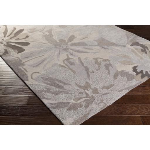 Surya Athena ATH-5135 Charcoal Dark Brown 10' x 14' Rug