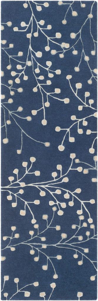 Surya Athena ATH-5156 Ink Blue Sage 2' x 3' Rug