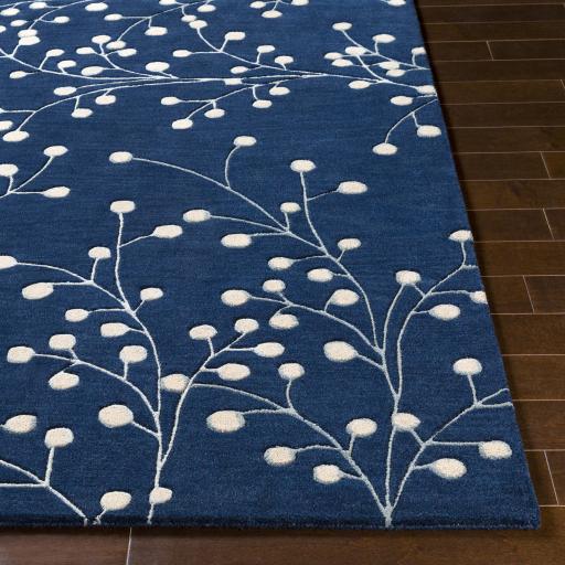 Surya Athena ATH-5156 Ink Blue Sage 2' x 3' Rug