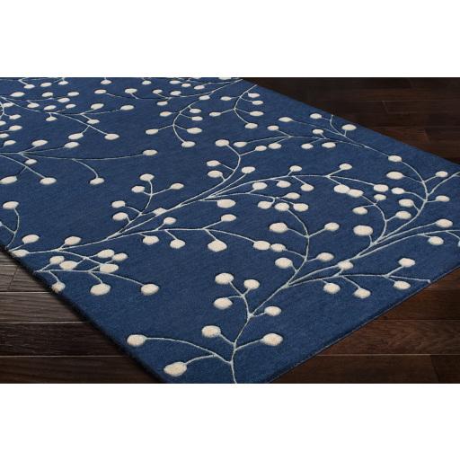 Surya Athena ATH-5156 Ink Blue Sage 2' x 3' Rug