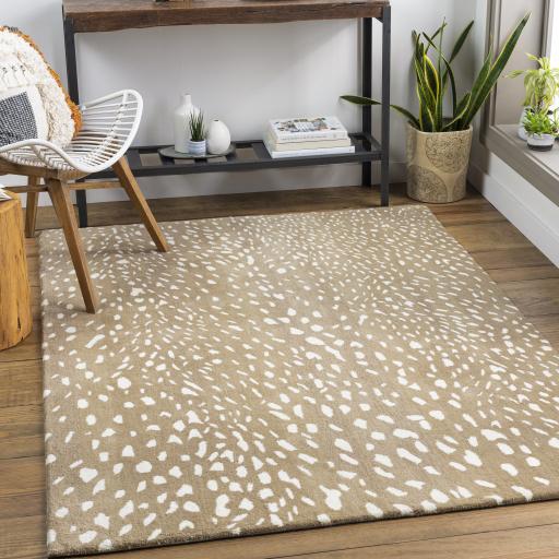 Surya Athena ATH-5162 Cream Light Brown 2' x 3' Rug