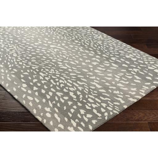 Surya Athena ATH-5163 Cream Light Gray 2' x 3' Rug