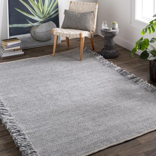 Surya Azalea AZA-2314 Black Cream 10' x 14' Rug