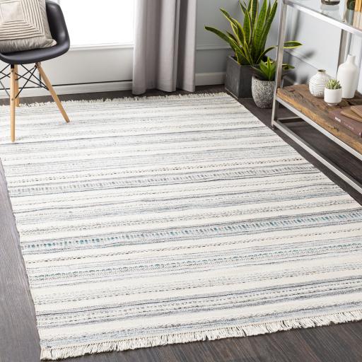 Surya Azalea AZA-2318 Aqua Black 10' x 14' Rug