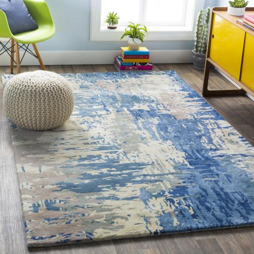 Surya Banshee BAN-3342 Blue Dark Blue 10' x 14' Rug