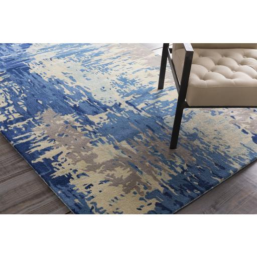 Surya Banshee BAN-3342 Blue Dark Blue 10' x 14' Rug