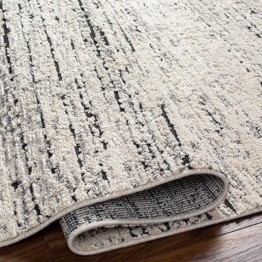 Surya Berlin BLR-2301 Dark Brown Ivory 2'7" x 7'3" Rug