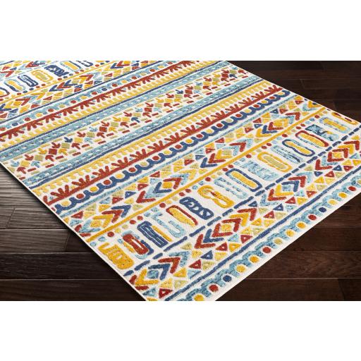 Surya Big Sur BSR-2314 Aqua Blue 2' x 3' Rug