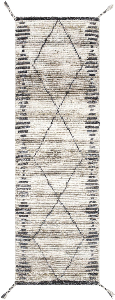 Surya Birch BHC-2302 Black Charcoal 10' x 14' Rug