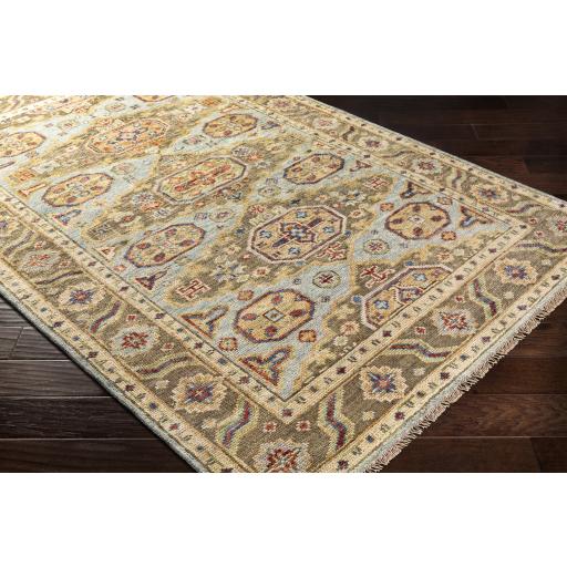 Surya Biscayne BSY-2303 Aqua Blue 2' x 3' Rug