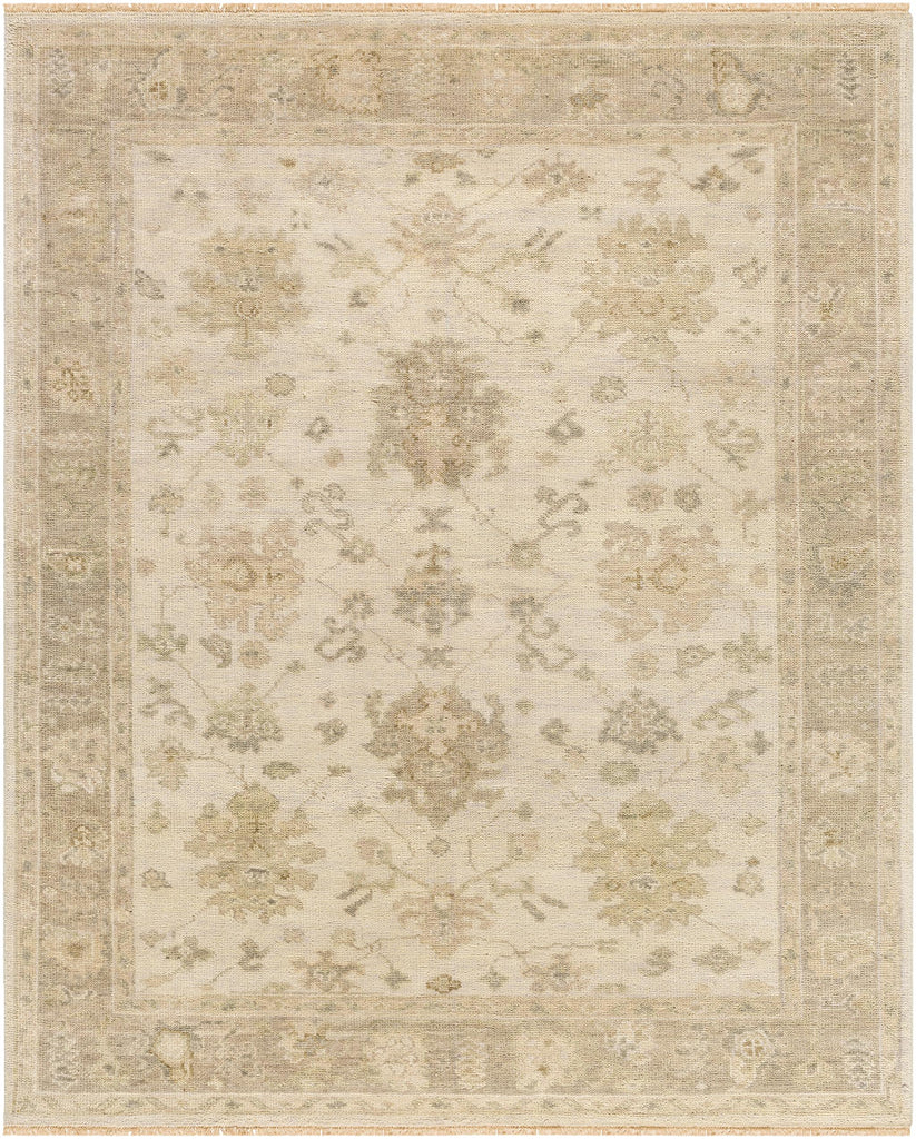 Surya Biscayne BSY-2312 Charcoal Light Beige 2' x 3' Rug