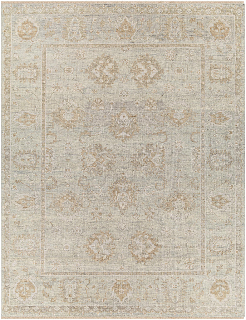 Surya Biscayne BSY-2313 Light Gray Light Slate 9' x 13' Rug