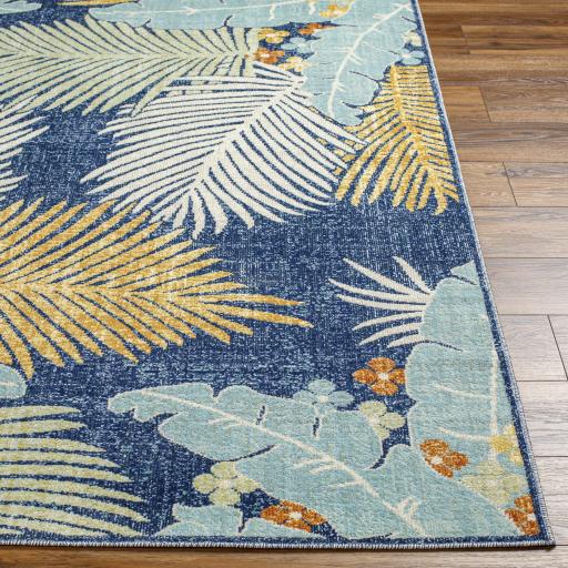 Surya Bodrum BDM-2346 Blue Dark Blue 5'3" x 7'3" Rug