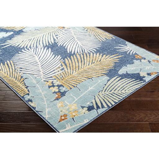 Surya Bodrum BDM-2346 Blue Dark Blue 5'3" x 7'3" Rug