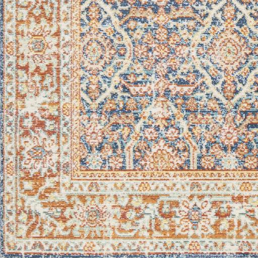 Surya Bodrum BDM-2348 Blue Burnt Orange 5'3" x 7'3" Rug