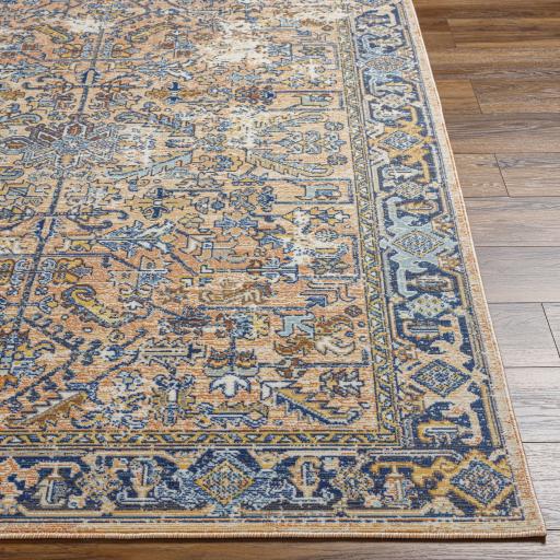 Surya Bodrum BDM-2351 Blue Cream 5'3" x 7'3" Rug