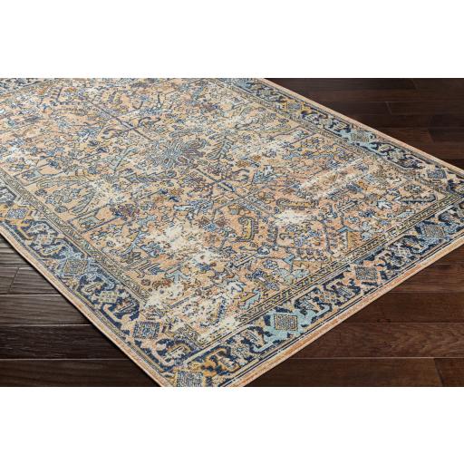 Surya Bodrum BDM-2351 Blue Cream 5'3" x 7'3" Rug