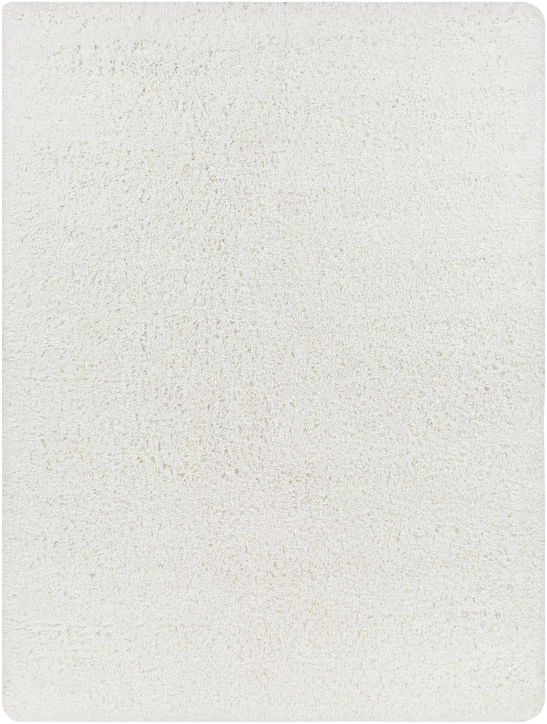 Surya Bogota Shag BTG-2300 White 5'3" x 7' Rug