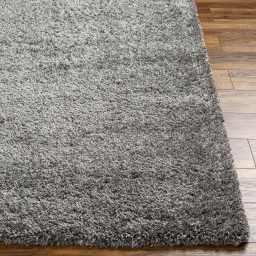 Surya Bogota Shag BTG-2304 Charcoal 5'3" x 7' Rug