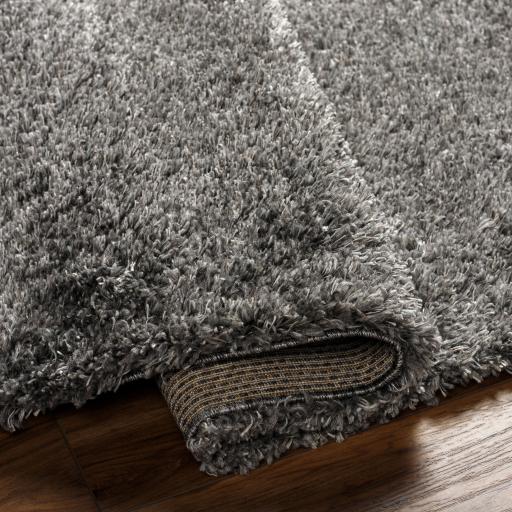 Surya Bogota Shag BTG-2304 Charcoal 5'3" x 7' Rug