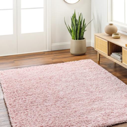 Surya Bogota Shag BTG-2307 Pale Pink 9'2" x 12' Rug