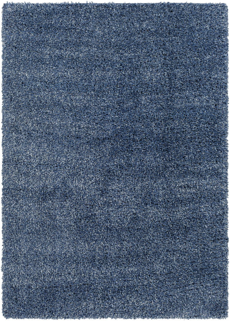 Surya Bogota Shag BTG-2308 Dark Blue 5'3" x 7' Rug