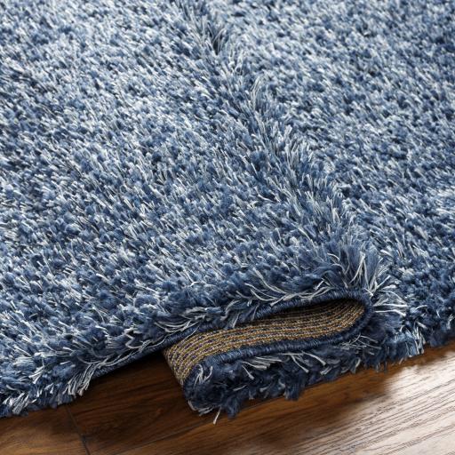 Surya Bogota Shag BTG-2308 Dark Blue 9'2" x 12' Rug