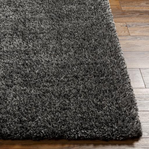 Surya Bogota Shag BTG-2309 Black 9'2" x 12' Rug