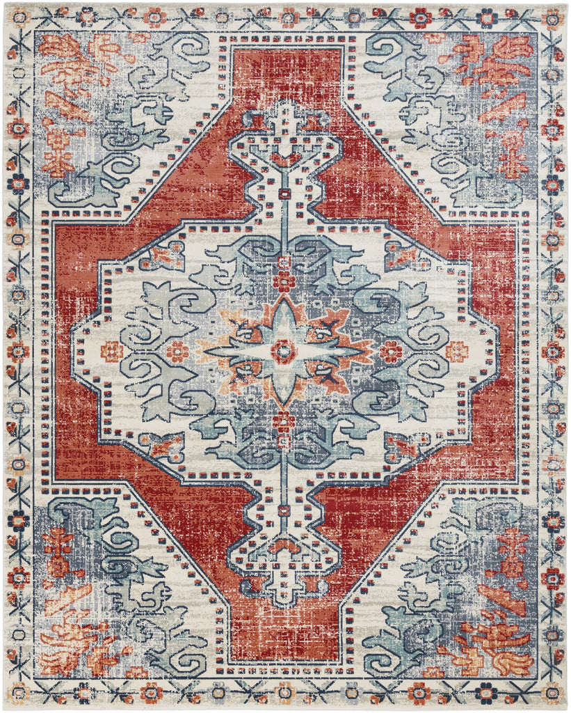 Surya Bohemian BOM-2300 Gray Light Beige 5'3" x 7'4" Rug