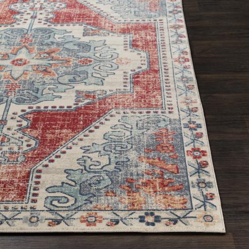 Surya Bohemian BOM-2300 Gray Light Beige 5'3" x 7'4" Rug