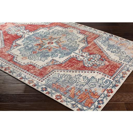 Surya Bohemian BOM-2300 Gray Light Beige 5'3" x 7'4" Rug