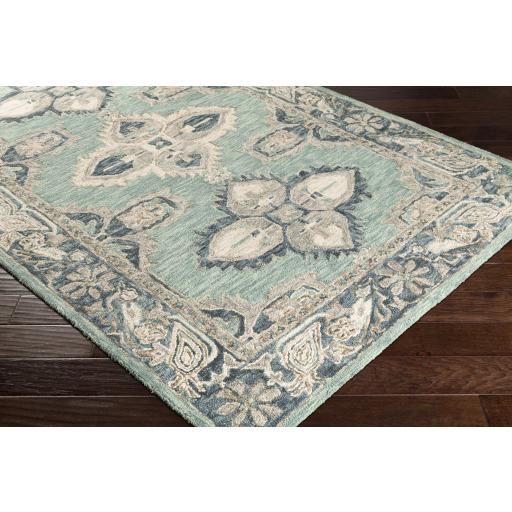 Surya Bonifate BFT-1000 Blue Dark Blue 2' x 3' Rug