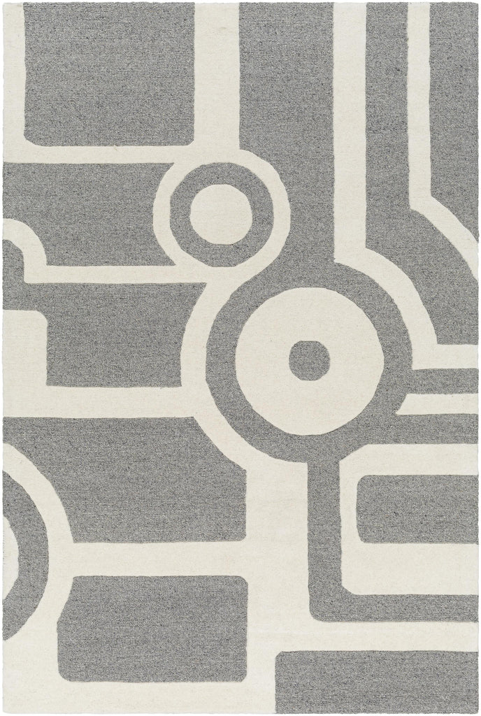 Surya Brook BKO-2300 Beige Charcoal 2' x 3' Rug