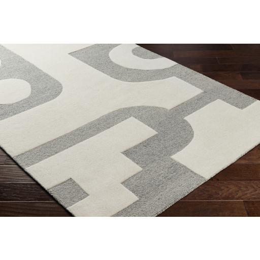 Surya Brook BKO-2301 Beige Charcoal 2' x 3' Rug