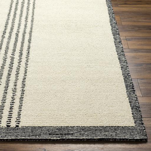 Surya Brook BKO-2306 Black Butter 2' x 3' Rug