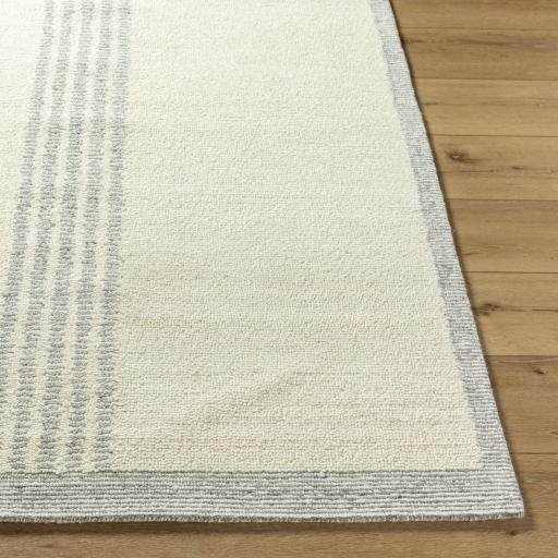 Surya Brook BKO-2318 Cream Gray 5' x 7'6" Rug