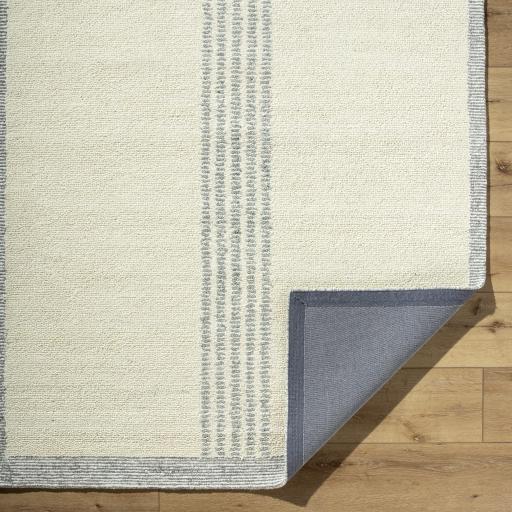 Surya Brook BKO-2318 Cream Gray 5' x 7'6" Rug