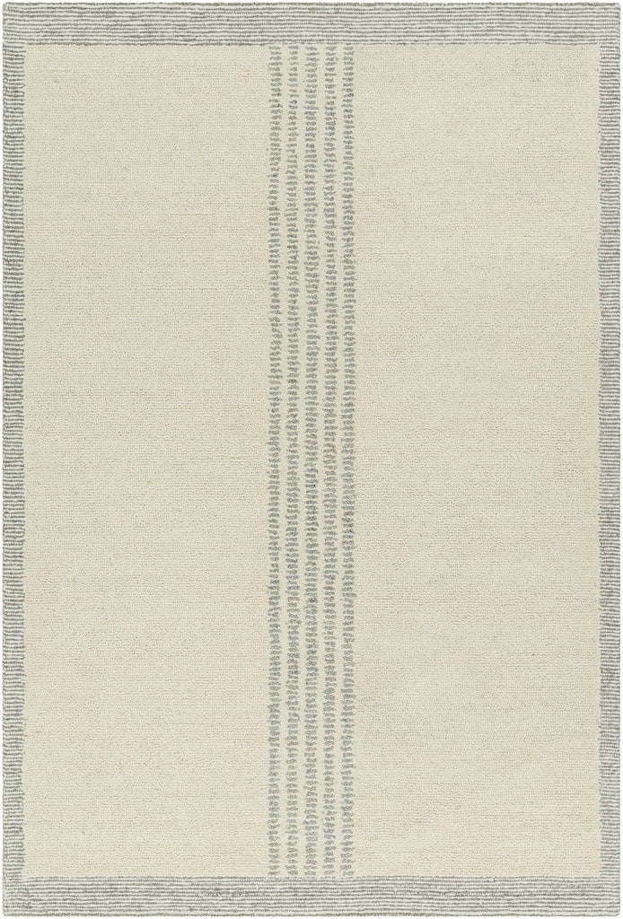 Surya Brook BKO-2318 Cream Gray 5' x 7'6" Rug